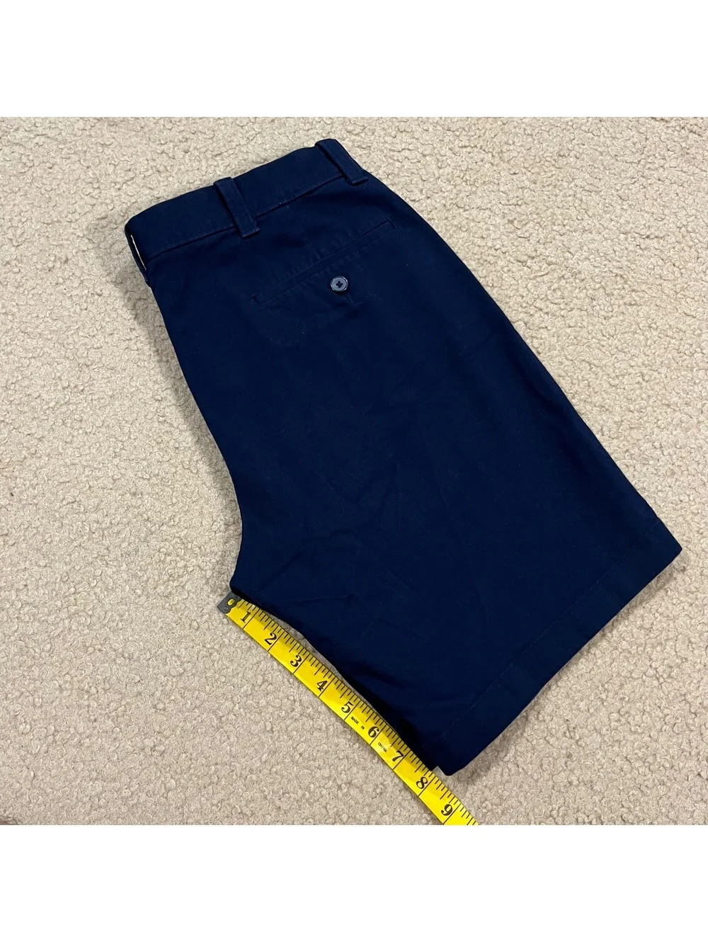 J. Crew Mens Blue 9” Chino Shorts Size 33